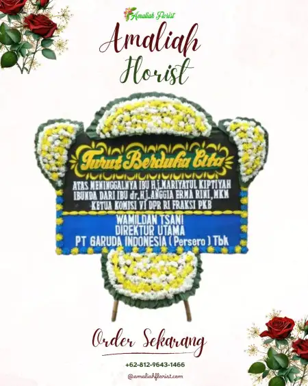 Papan Bunga Duka Arjowinangun